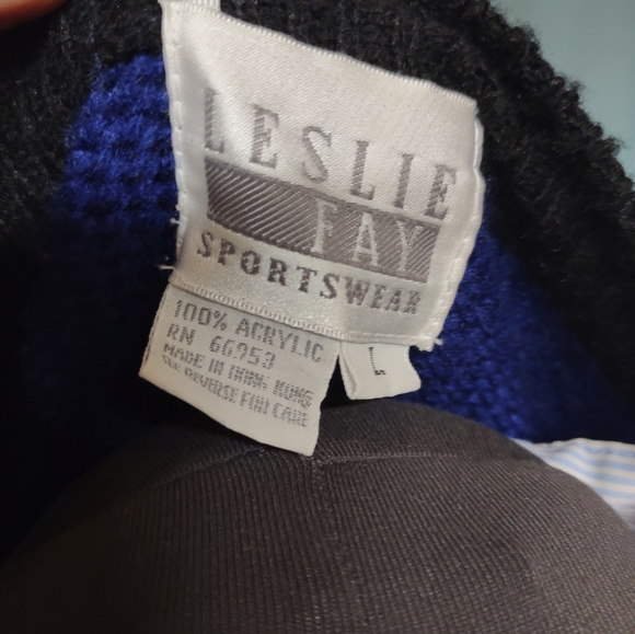 SOLD- 80s Vintage Leslie Fay cardigan - Picture 3 of 5